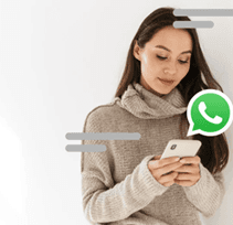 WhatsApp and social media ads seen by customers every day